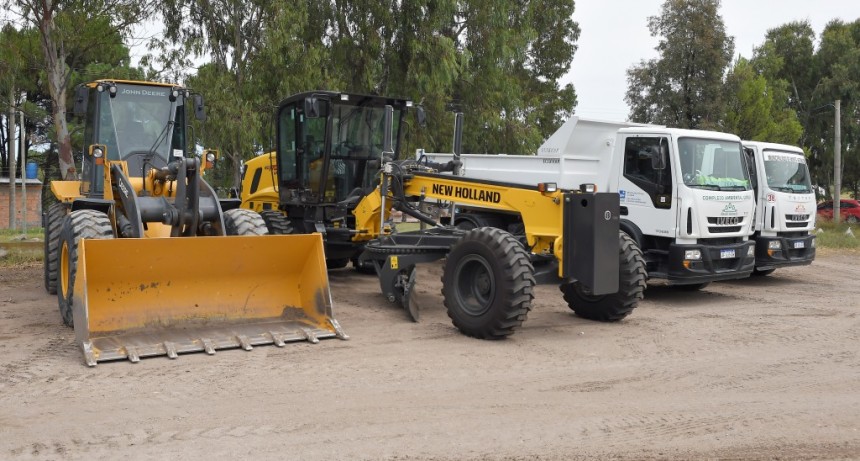 Monte Hermoso: El Municipio incorporó nueva maquinaria para servicios públicos