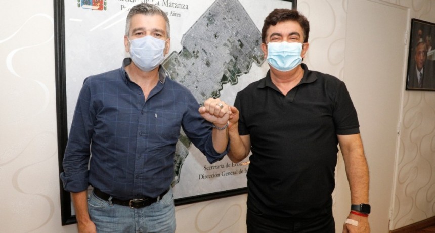 La Matanza: Espinoza junto al Ministro Zabaleta siguen trabajando para transformar planes sociales en empleo genuino