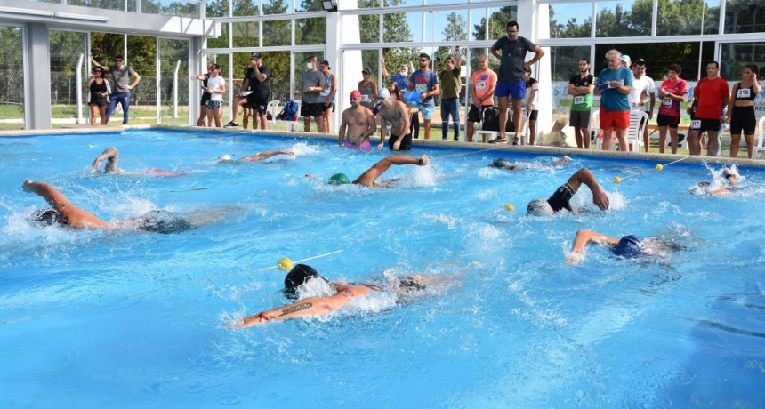 Tres Lomas: Se realizó un exitoso Acuatlón en el distrito 