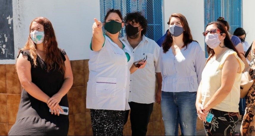 Moreno: La Intendenta recorrió obras de ampliación en instituciones educativas