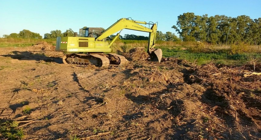 Suipacha: Avanzan las obras en el nuevo sector industrial
