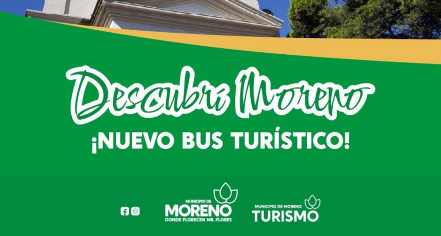 Moreno: Arranca el bus turístico del distrito 
