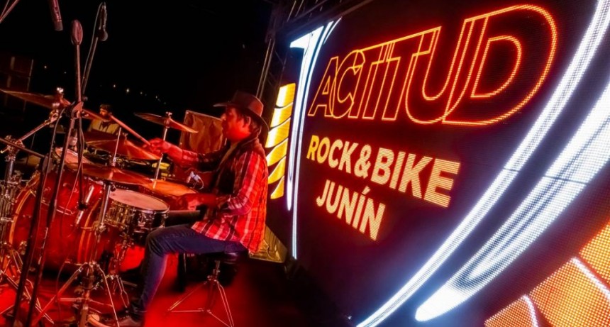 Junín: Más de 15.000 personas disfrutaron del Actitud Rock and Bike 