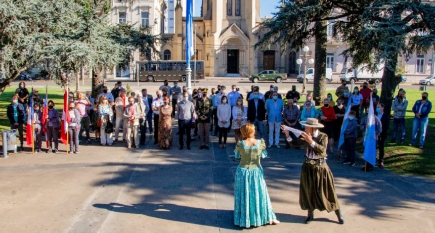 Junín: Emotivo acto en homenaje al General San Martín 