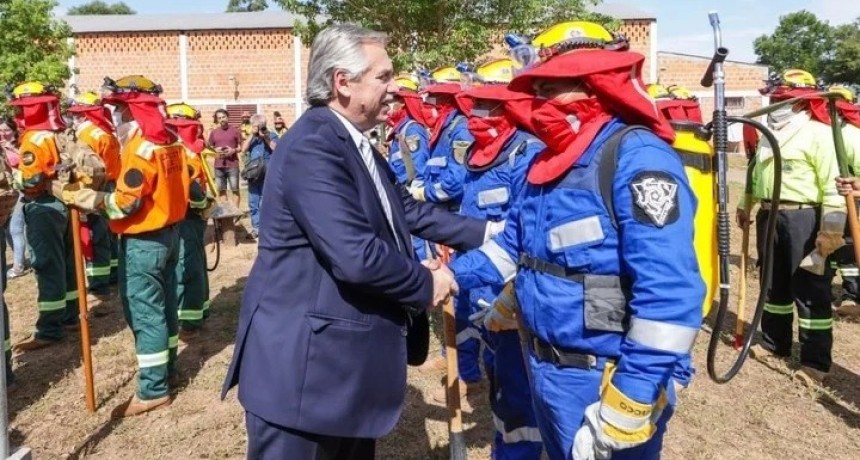 Alberto Fernández en Corrientes: “Donde hay un argentino que sufre todo el país tiene que ir en soporte”