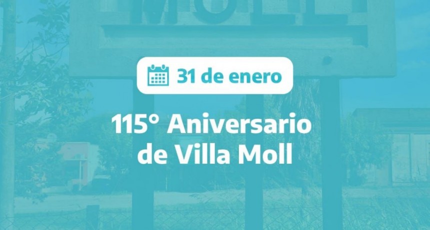Navarro: Villa Moll cumple 115 años y lo festeja a lo grande