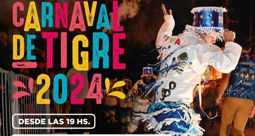 Tigre: Se acercan los Carnavales 2024 en el distrito