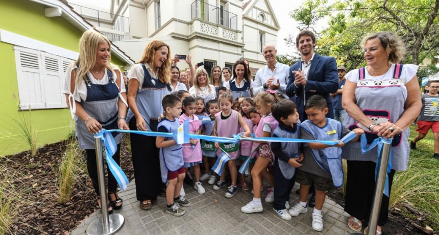 San Fernando: Juan Andreotti inaugur&oacute; el renovado Jard&iacute;n Provincial N&ordm; 901