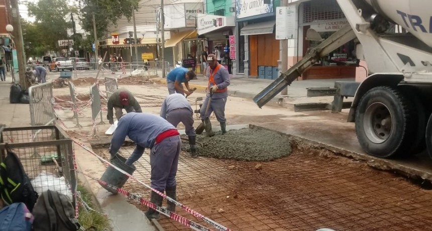Zárate: Servicios Públicos trabaja en diferentes barrios de la ciudad