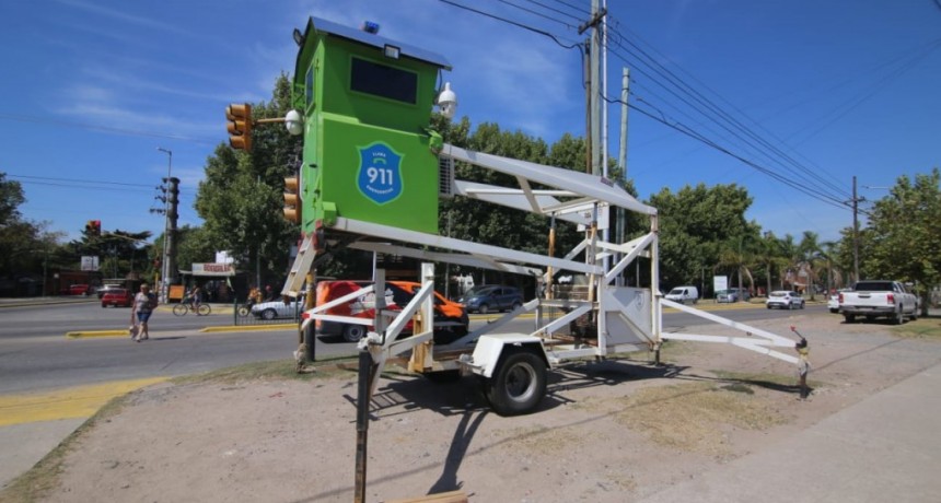 San Vicente: Llega la torre de seguridad y monitoreo a Alejandro Korn 