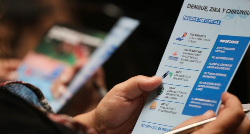 Alte. Brown: El municipio brindó charlas informativas a escuelas sobre el dengue y coronavirus