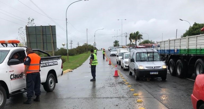 Zárate: El municipio implementa fuertes controles de acceso a la ciudad