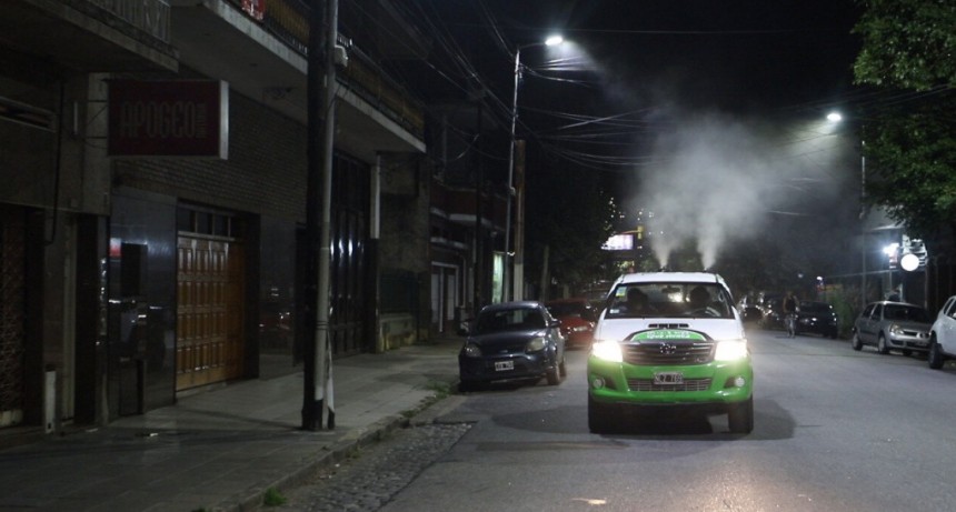 Avellaneda: La comuna realiza fumigaciones contra el dengue