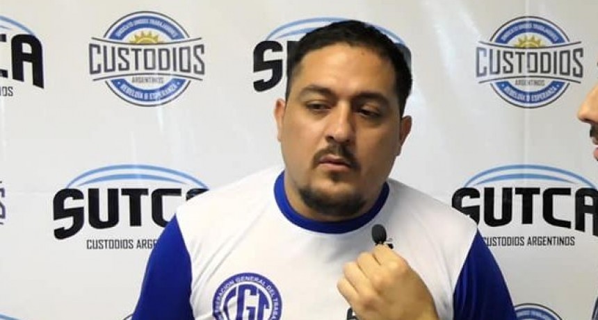 Cristian López (SUTCA): “Si continua la cuarentena deben evaluar el pago completo del salario de los custodios. Sino no sé cómo hará esa persona para sobrevivir”