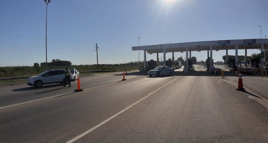 Mercedes: En el Peaje de Olivera también se realizan controles de acceso