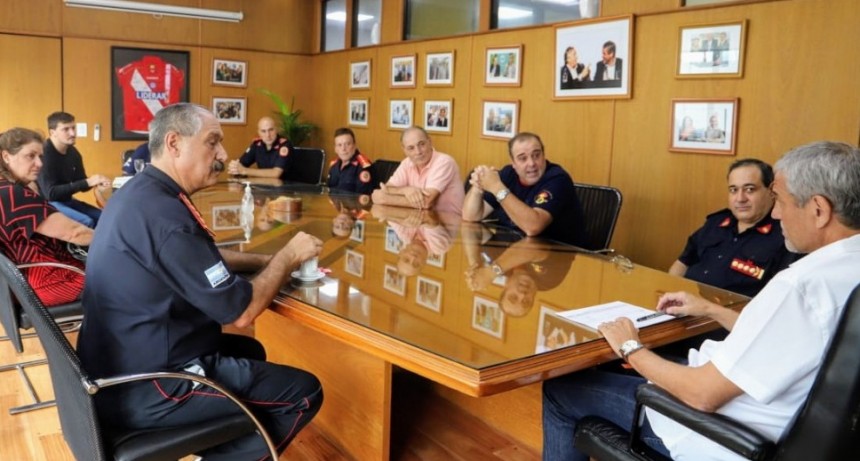 Avellaneda: Los Bomberos Voluntarios se suman al trabajo de prevención del Coronavirus