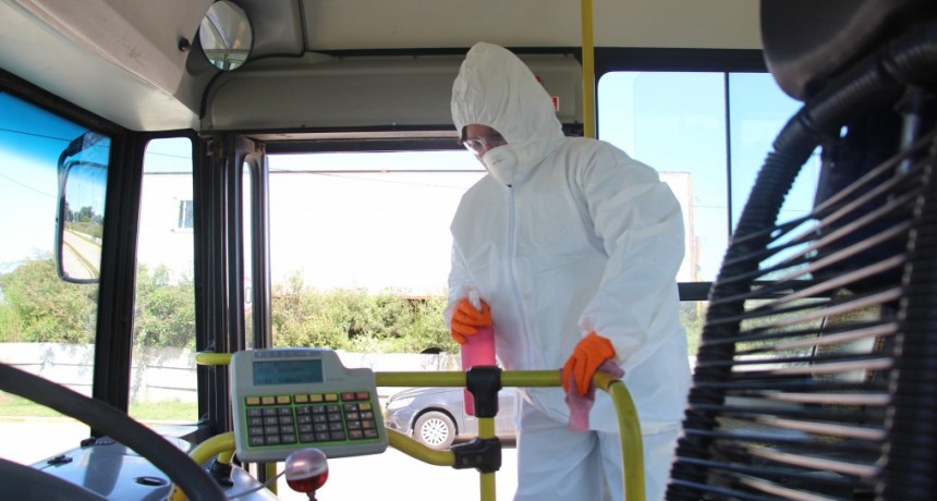 Zárate: Continúan los trabajos de limpieza preventiva y desinfección