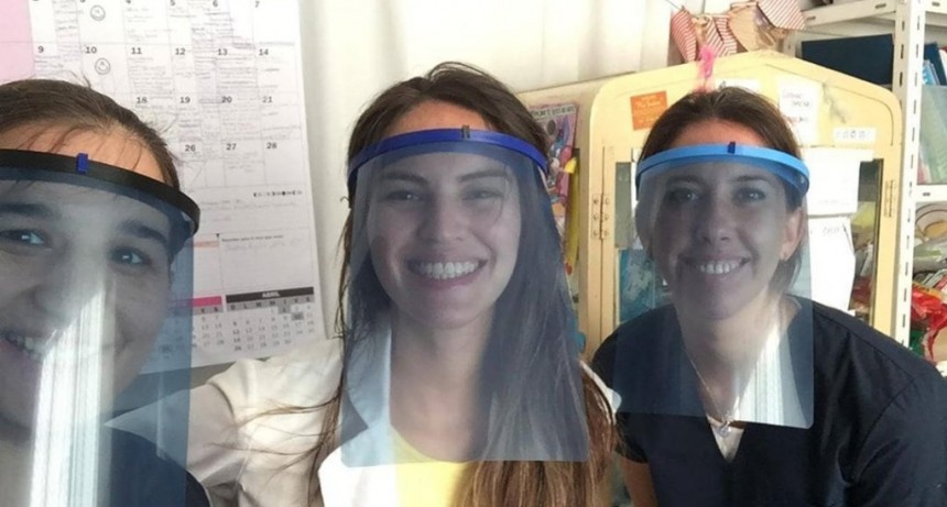 San Fernando: Vecinos construyen máscaras con impresoras 3D para los Hospitales