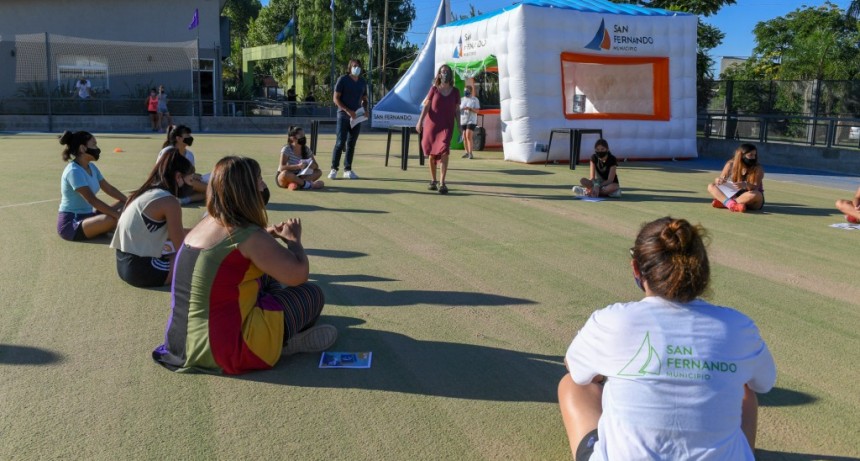 San Fernando: Se iniciaron talleres sobre Género en los Polideportivos del distrito