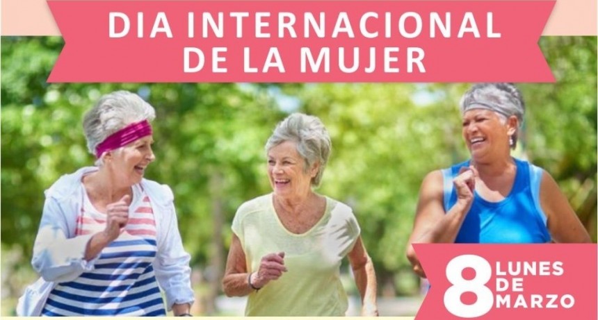 Tres Arroyos: Jornada especial de caminatas por el Día Internacional de la Mujer 