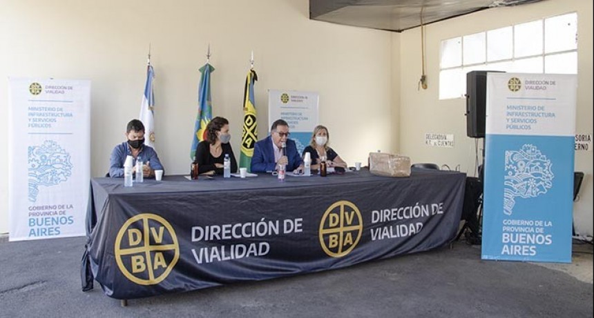 Moreno: La Provincia licitó un tramo de la obra de pavimentación y duplicación de calzada de la Ruta 25