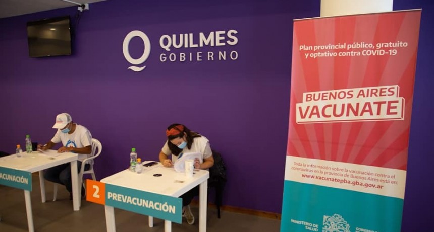 Quilmes: El Municipio sumó una nueva sede de vacunación contra el COVID-19 