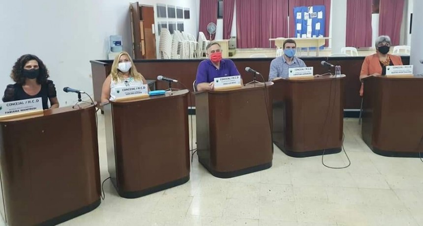 H. Yrigoyen: Se realizó la primera sesión Ordinaria del HCD