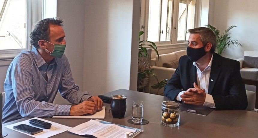 Colón (ER): José Luis Walser fue recibido por el Ministro de Obra Pública de la Nación Gabriel Katopodis