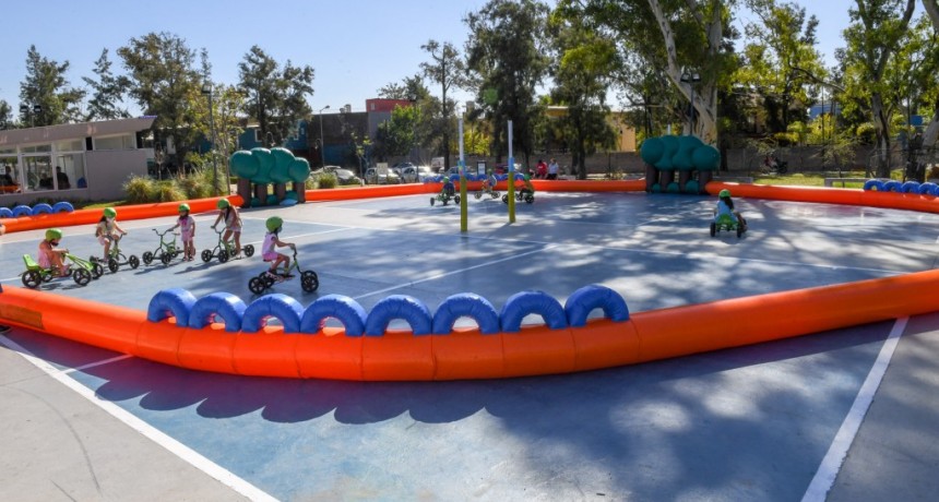 San Fernando compartió un fin de semana con juegos y deportes en el Parque del Bicentenario