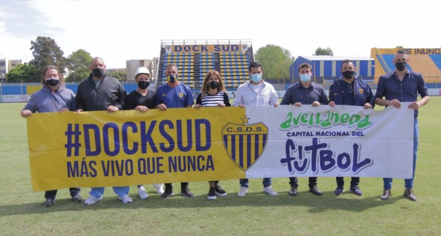 Avellaneda: La Municipalidad entregó nuevos subsidios a los clubes Sportivo Dock Sud y San Telmo
