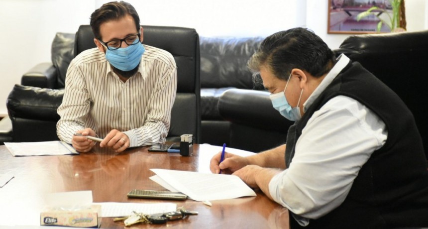 José C. Paz: El Intendente Ishii y el ministro Simone firmaron un convenio por 270 millones de pesos 