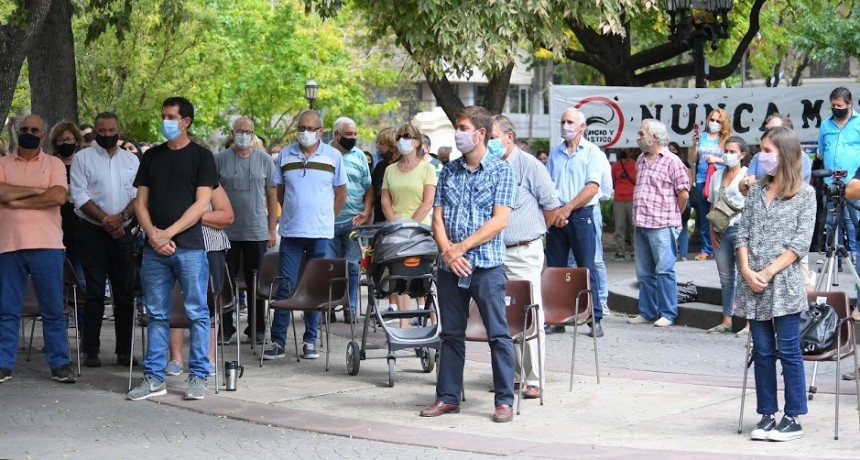 Mercedes: Se conmemoró el 45º Aniversario del último Golpe Cívico Militar a instancias de la Comisión de Familiares y Amigos