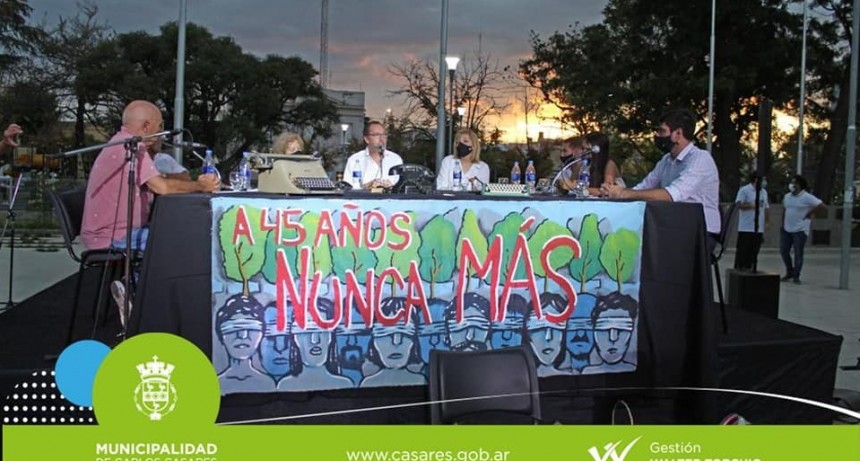 Carlos Casares: Movilizante acto por el 24 de marzo 