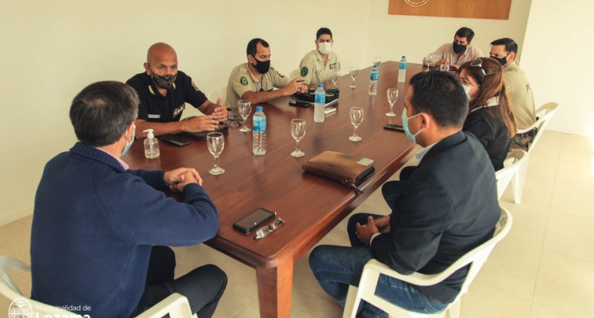 Lezama: El Intendente recibió a la máxima autoridad de seguridad rural 