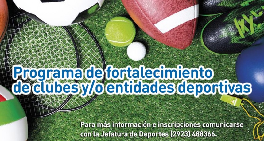 Puan: Programa de fortalecimiento de clubes y/o entidades deportivas