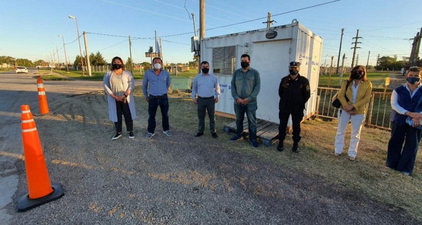 Azul: Inauguración de un nuevo puesto de seguridad