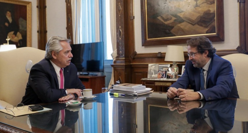 El Presidente se reunió con el director del Indec, Marco Lavagna, con miras al Censo 2022