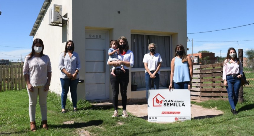 Lincoln: Se entregó la decimoquinta vivienda del “Plan Semilla” 