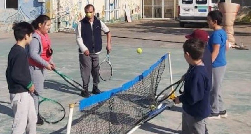 Balcarce: Se reanuda la escuela municipal de tenis 