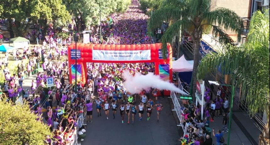 Ituzaingó: Más de 15 mil personas corrieron por un distrito libre de violencia  