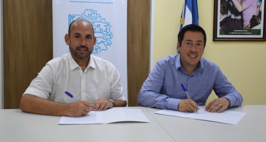 Baradero: El Intendente firmó un convenio para el mejoramiento de la red vial urbana con el Ministro de Infraestructura de la Provincia 