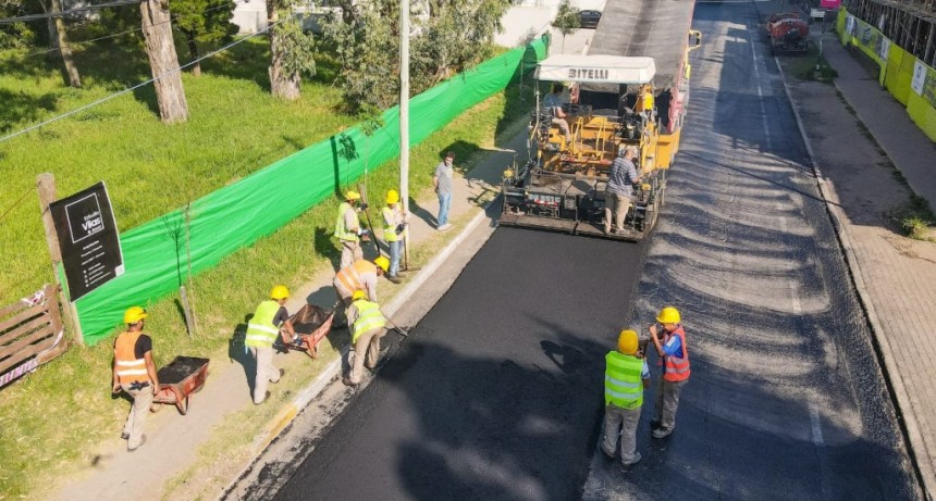Pinamar: Comenzaron los trabajos de repavimentación en el distrito  