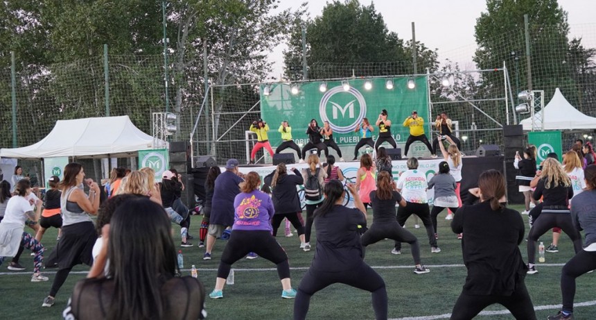 Merlo: Se realizó el evento fitness “Merlo se mueve” 