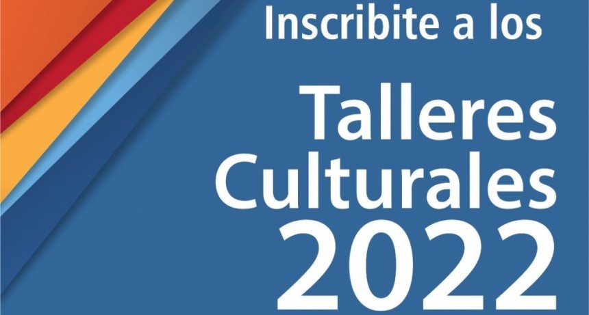 Baradero: Está abierta la inscripción para los Talleres Culturales 2022 