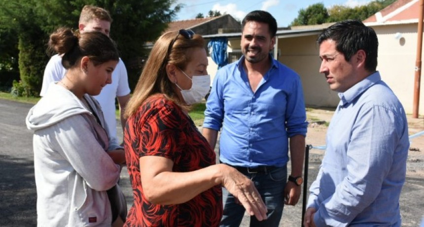 Carmen de Areco: El Intendente junto al Ministro Nardini inauguraron obras en el distrito