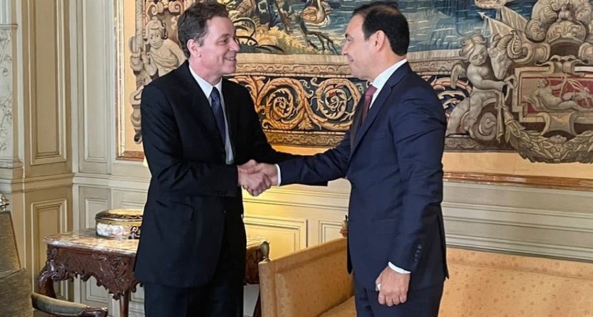 Corrientes: Valdés se reunió con el Embajador de Brasil en pos de construir lazos con el país vecino