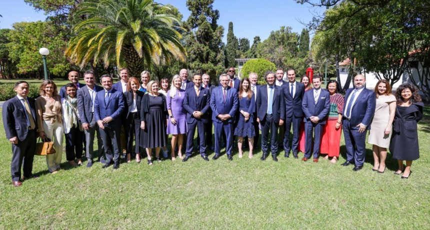 El Presidente recibió a los principales referentes de la organización internacional de líderes empresariales, YPO