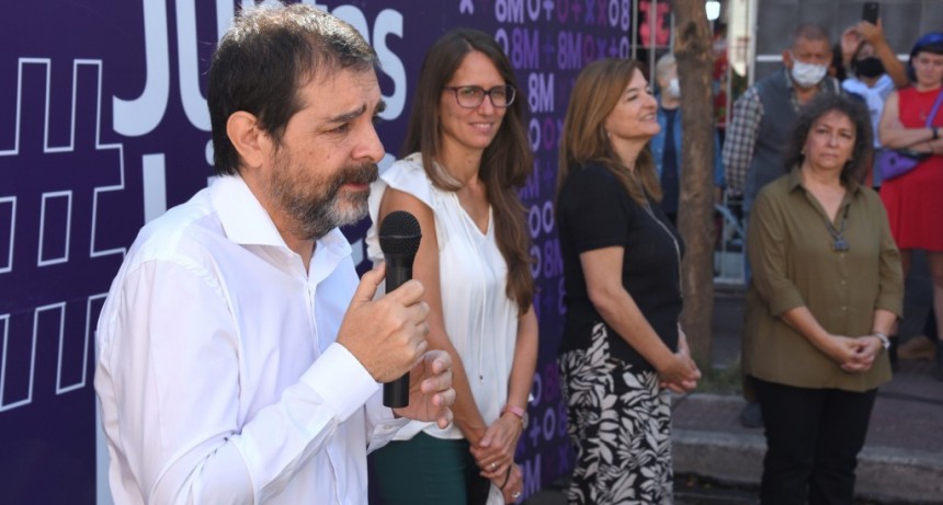 San Martín: Moreira inauguró el nuevo Espacio Mujeres de José León Suárez