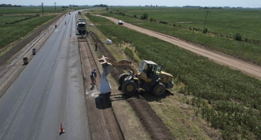 La Provincia invierte más de 1.500 millones de pesos para mejorar la Ruta 32
