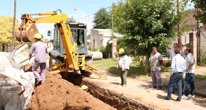 La Provincia avanzan con las obras hídricas en General Paz